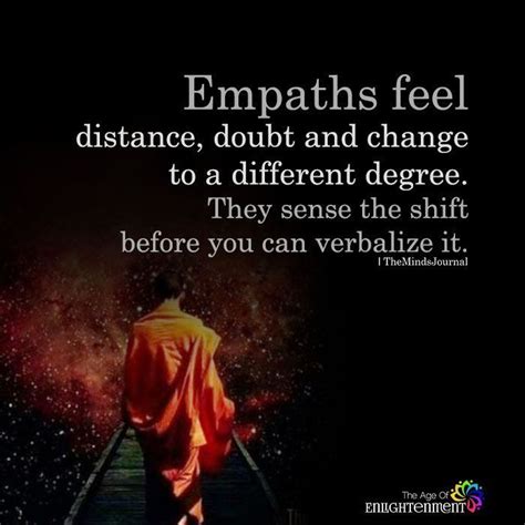 Can empaths feel from long distance?