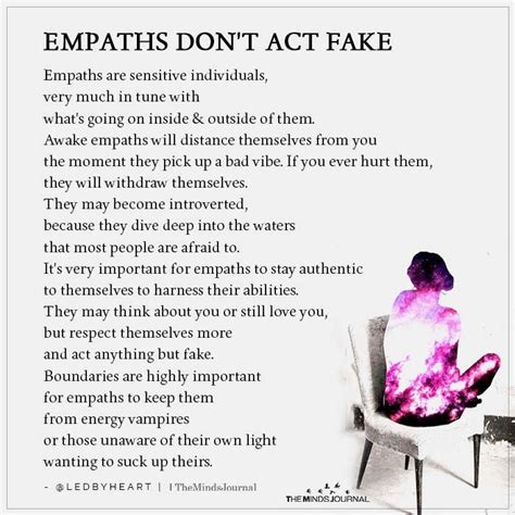 Can empaths sense fake people?