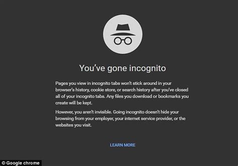 Can employers see incognito mode?