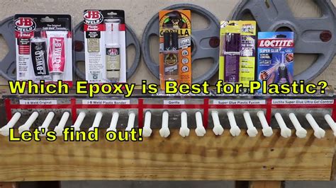 Can epoxy stick to plastic?