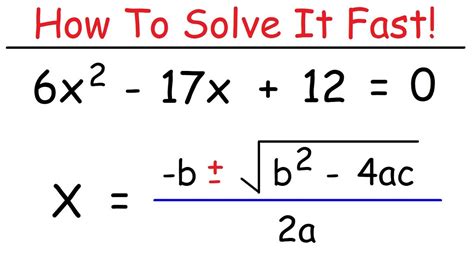 Can every quadratic equation have no solution?