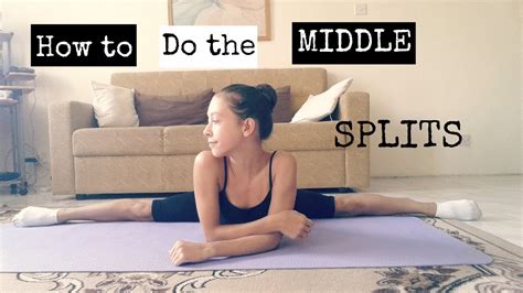 Can everyone do middle splits?