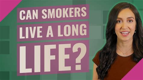 Can ex smokers live a long life?