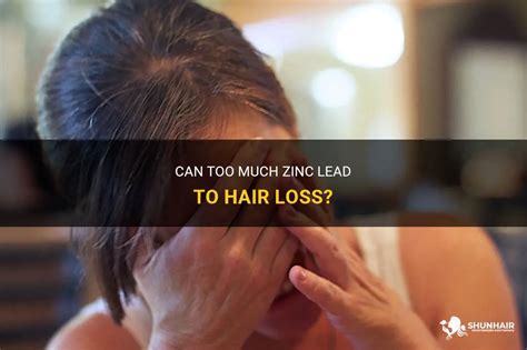 Can excess zinc cause hair loss?