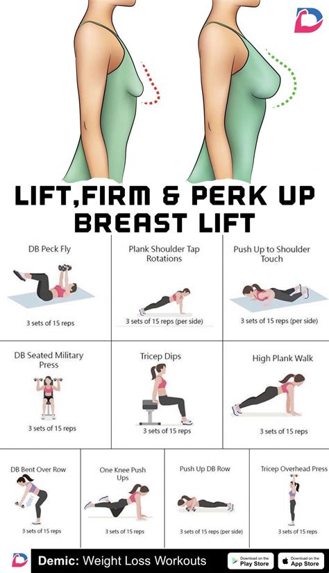 Can exercise lift breasts?