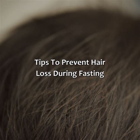 Can fasting make hair fall out?