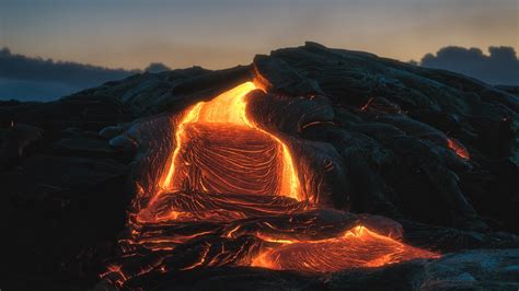 Can fire melt magma?