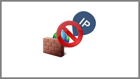 Can firewall block IP?