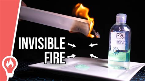 Can flames be invisible?