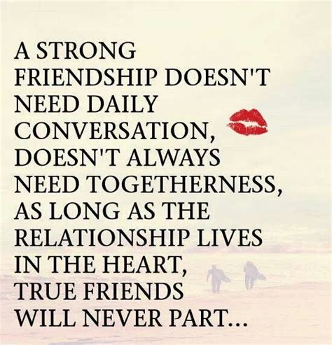 Can friendship be as strong as love?