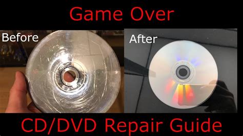 Can game discs be repaired?