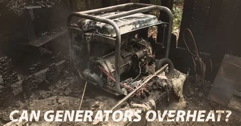 Can generators overheat?