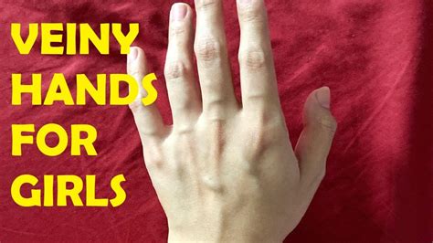 Can girls have veiny hands?