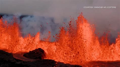 Can glass stop lava?