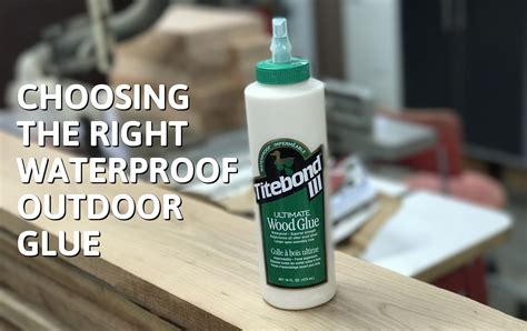 Can glue be waterproof?