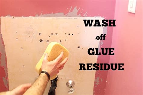 Can glue wash off?