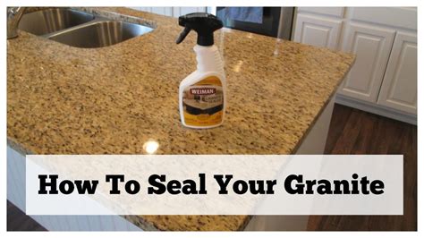 Can granite countertops be permanently sealed?