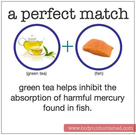 Can green tea remove mercury?