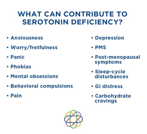 Can grief cause low serotonin?