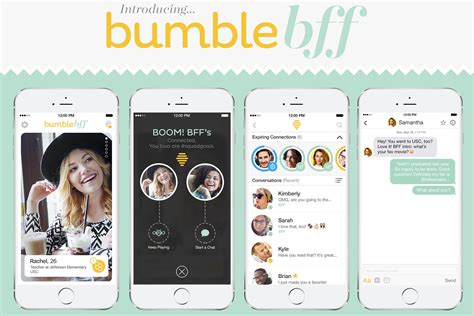 Can guys text first on Bumble BFF?