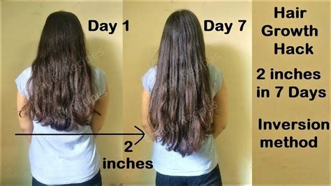 Can hair grow an inch?