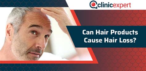 Can hair products cause hairloss?