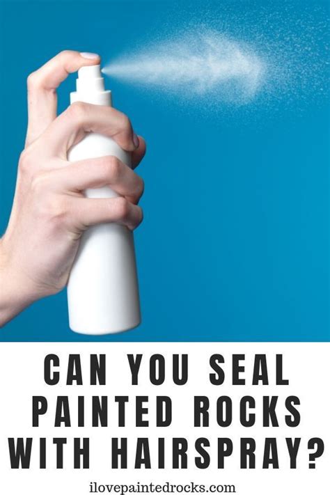 Can hairspray seal acrylic paint?