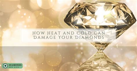 Can heat break a diamond?