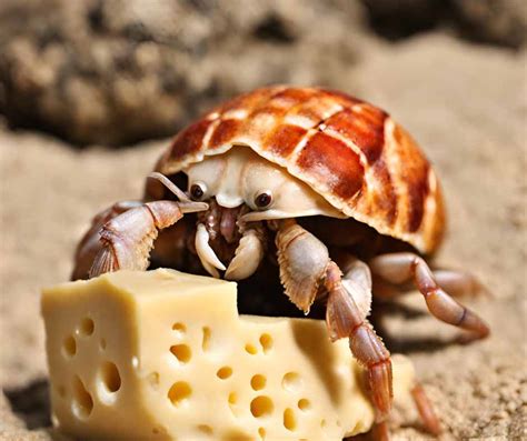 Can hermit crabs eat cheese?
