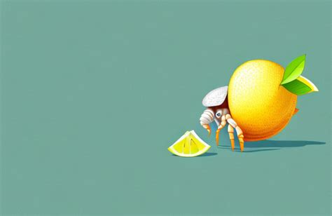 Can hermit crabs eat lemons?