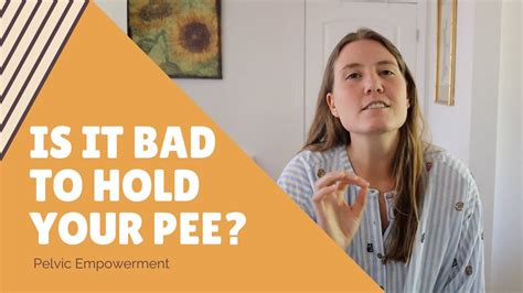Can holding your pee burn?