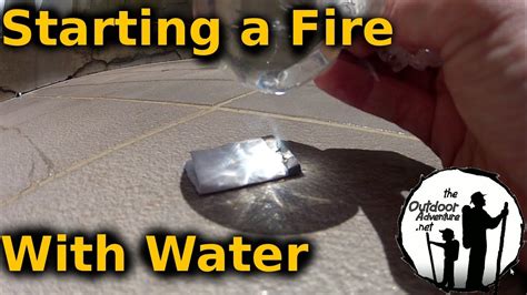 Can hot water start a fire?