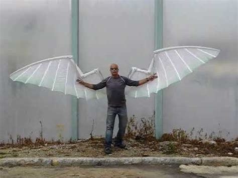 Can humans fly with artificial wings?