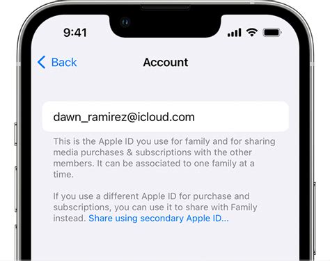 Can husband and wife share Apple ID?