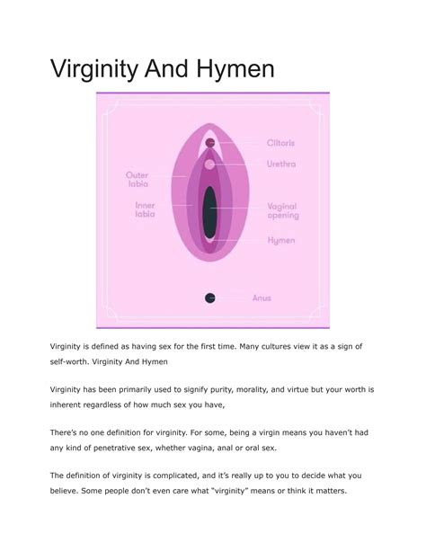 Can hymen be seen with eyes?