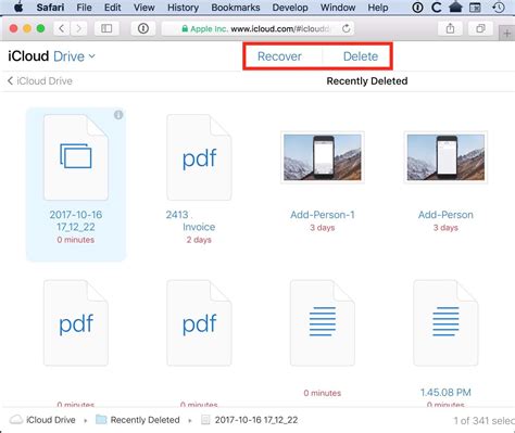 Can iCloud history be deleted?