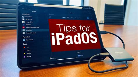 Can iPad Pro use external SSD?