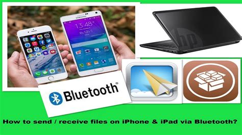 Can iPad receive files via Bluetooth?
