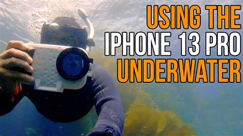 Can iPhone 13 take underwater pictures?