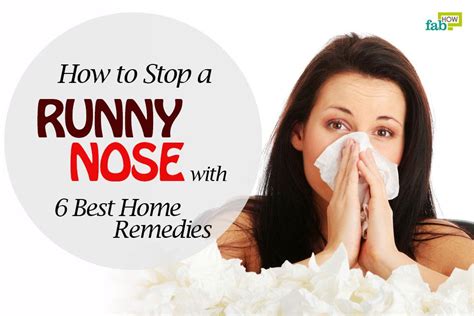 Can ibuprofen stop runny nose?