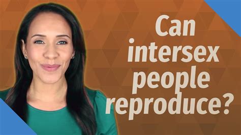 Can intersex reproduce with themselves?