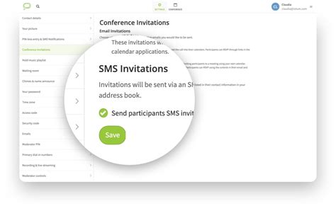 Can invites be sent via text?