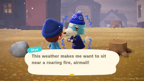 Can it snow in Animal Crossing?