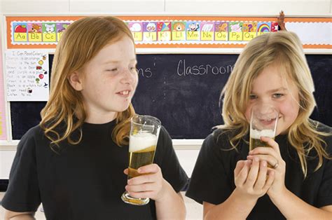 Can kids drink non alcoholic beer?