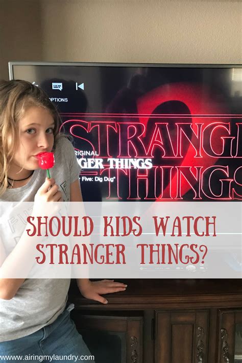 Can kids watch Stranger Things?