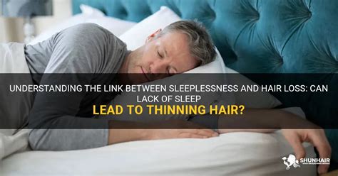 Can lack of sleep cause thinning hair?