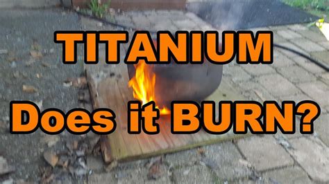Can lava destroy titanium?