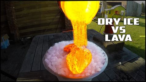 Can lava melt glass?