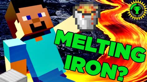 Can lava melt iron?