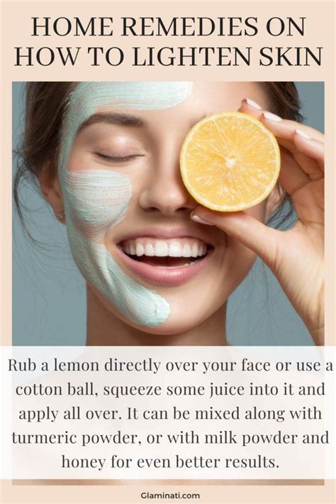 Can lemon whiten skin?